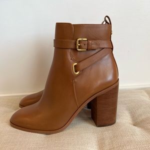 MICHAEL MICHAEL KORS Aldridge Leather Ankle Boot